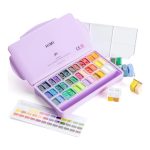 HIMI 36 Colors 12ml Gouache Paint Set (Twin split cups)