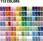 HIMI 112 Colors 12ml Gouache Paint Set - Image 2