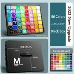 HIMI 56 Colors 30G Gouache Paint Set (Update Box) - Image 2