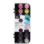 Mont Marte Metallic Watercolour Cake Set Signature 17pc