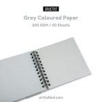 Brustro Grey Sketchbook (6 x 6 inch) - Image 2