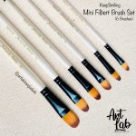 Keep Smiling Mini Filbert Brush Set 6pc