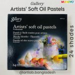 Mungyo Gallery Soft Oil Pastels (Professional) - 24 Colours