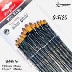 Giorgione Filbert Brush Set - GP120 - Image 2