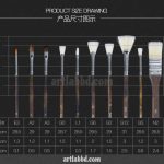 Giorgione Hog Hair Brush Set (Premium) - Image 3
