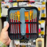 Giorgione Wallet Brush Set - Crimson - Image 2