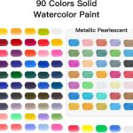Keep Smiling Solid Watercolour Set 90pc - Image 3