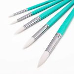 Himi Paint Brushes 5pc (Green) - Image 4