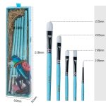 Himi Paint Brushes 5pc (Blue) - Image 2