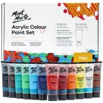 Mont Marte Signature Paint Set - Acrylic Paint 12pc x 75ml