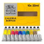 Winsor & Newton Galeria Acrylic 10pc 20ml Tube Set