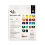 Mont Marte Acrylic Paints Signature 18pc x 12ml - Image 2