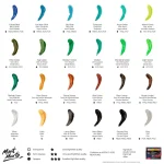 Mont Marte Acrylic Colour Paint Set Signature 48pc x 36ml - Image 9