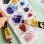 Mont Marte Disposable Plastic Palettes Discovery 5pc - Image 4