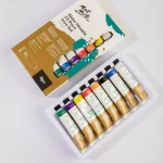 Mont Marte Water Mixable Oil Paint Intro Set Premium 8pc x 18ml - Image 3