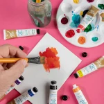 Mont Marte Water Mixable Oil Paint Intro Set Premium 8pc x 18ml - Image 6