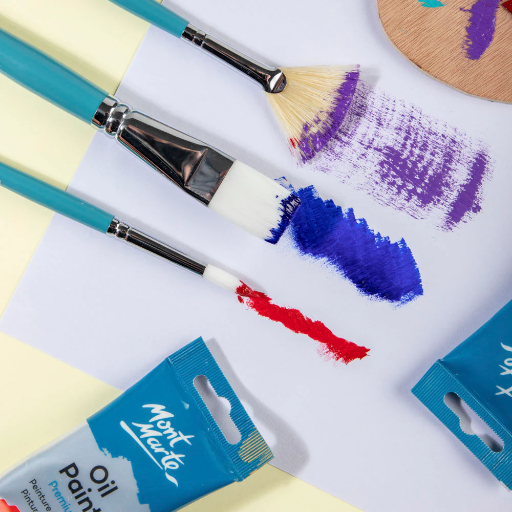 MONT MARTE Ensemble Pour Pinceaux Pour Les Détails Et Les Ligne - 5mcx