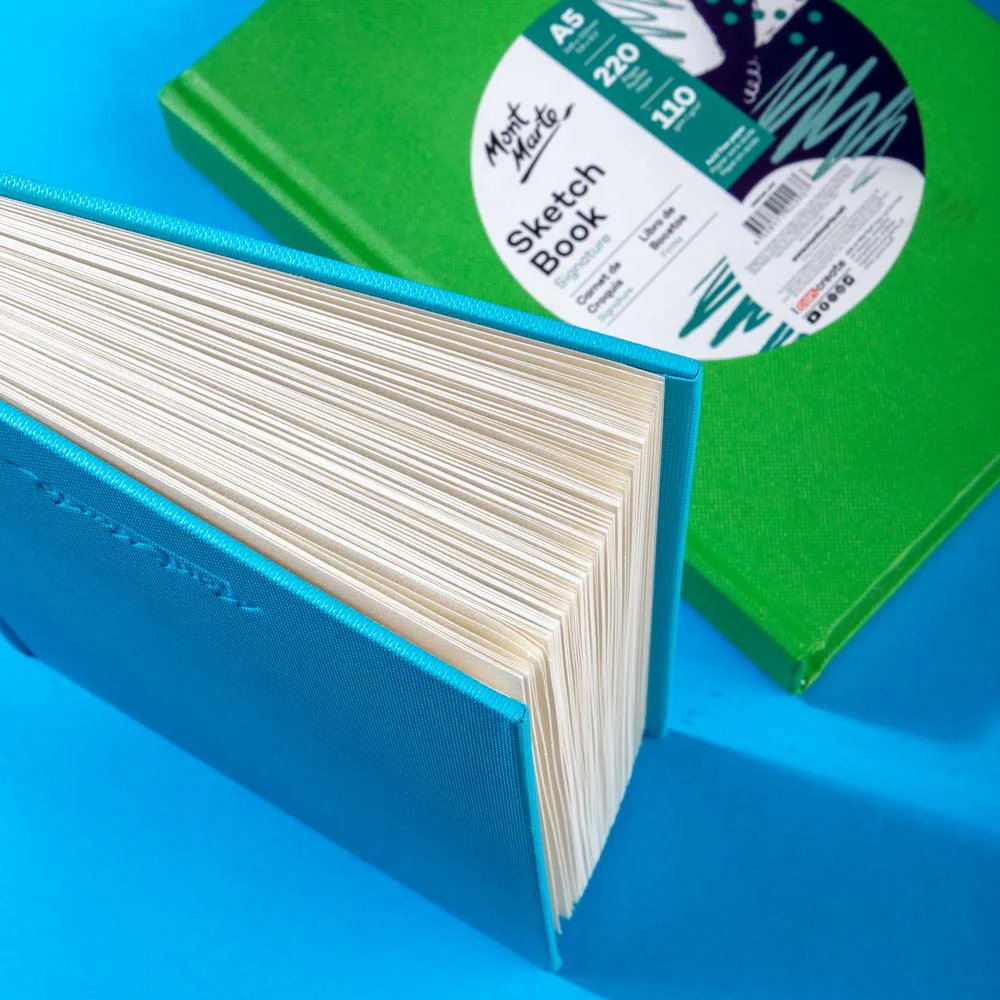 Mont Marte Sketch Book Signature A5 220 Pages 110gsm - Art & Craft Store