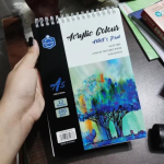 Keep Smiling Acrylic Pad A5