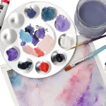 Mont Marte Aluminium Round Palette Signature 10 Well - Image 4