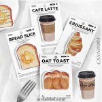 Coffee Shop Sticky Notes – CAFE LATTE - Image 4