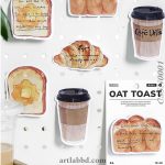 Coffee Shop Sticky Notes – CAFE LATTE - Image 5