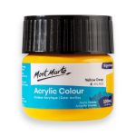 Mont Marte Acrylic Colour Paint 100ml – Yellow Deep