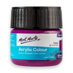 Mont Marte Acrylic Colour Paint 100ml – Violet
