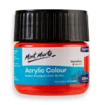Mont Marte Acrylic Colour Paint Signature 100ml – Vermillion