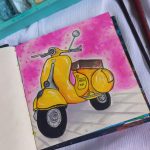 AL Mini Art Journal - Ghurte Jabo Onek Dur - Image 3