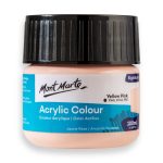 Mont Marte Acrylic Colour Paint 100ml – Yellow Pink