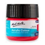 Mont Marte Acrylic Colour Paint 100ml – Carmine
