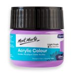Mont Marte Acrylic Colour Paint 100ml – Light Purple