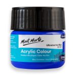 Mont Marte Acrylic Colour Paint 100ml – Ultramarine Blue