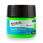Mont Marte Acrylic Colour Paint 100ml – Flouro Green