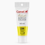 Camel Artist Acrylic 40ml – Lemon Yellow