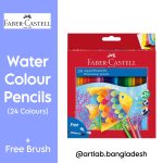 Faber-Castell Watercolour Pencils 24pc