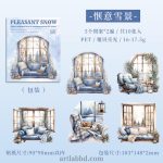 Secret Landscape Pet Sticker - Pleasant Snow