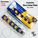 KeepSmiling Glass Color Set (6pc x 25ml)