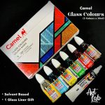 Camel Glass Colours Solvent Based (5pc x 20ml)