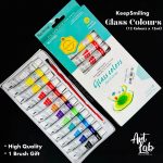 KeepSmiling Glass Colours (12pc x 12ml)