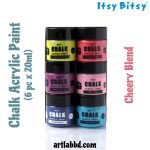 Home Decor Chalk Paints - Cherry Blend (6pc x 20ml)