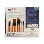 Mont Marte Acrylic Brush Set Signature 11pc - Image 3