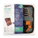 Mont Marte Acrylic Brush Set Signature 11pc