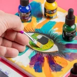 Mont Marte Acrylic Ink Premium 6pc x 20ml - Image 4