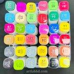 Guangbo Dual Tip Art Markers - 36 Colours - Image 2