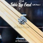 Art Lab Table Top Easel with Drawer - Image 4