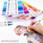 Dual Tip Brush Pens 120 Colours - Image 3