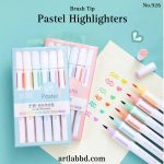 Brush Tip Pastel Highlighters - Image 3