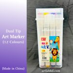 Chinise Dual Tip Art Markers 12pc - Image 2